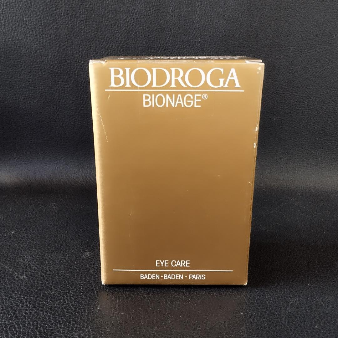 Biodroga Bionage ビオドラガ　ビオネージュアイケア　４本入り新品
