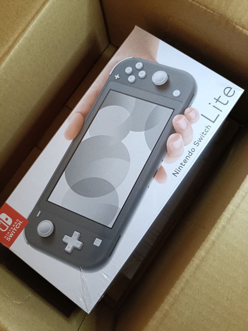 Nintendo Switch Lite グレー　新品　楽天ブックス包装のまま