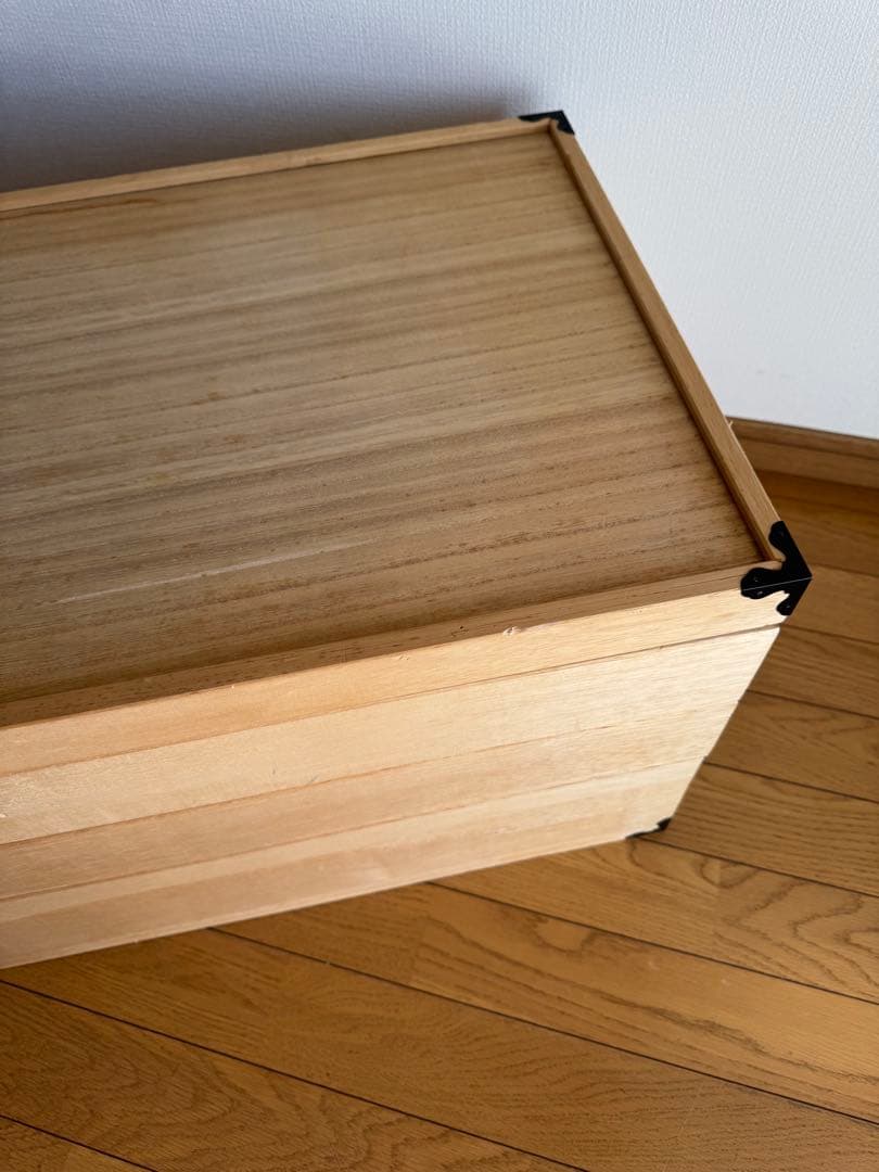 桐製 衣装ケース 3段 桐箱 桐ケース