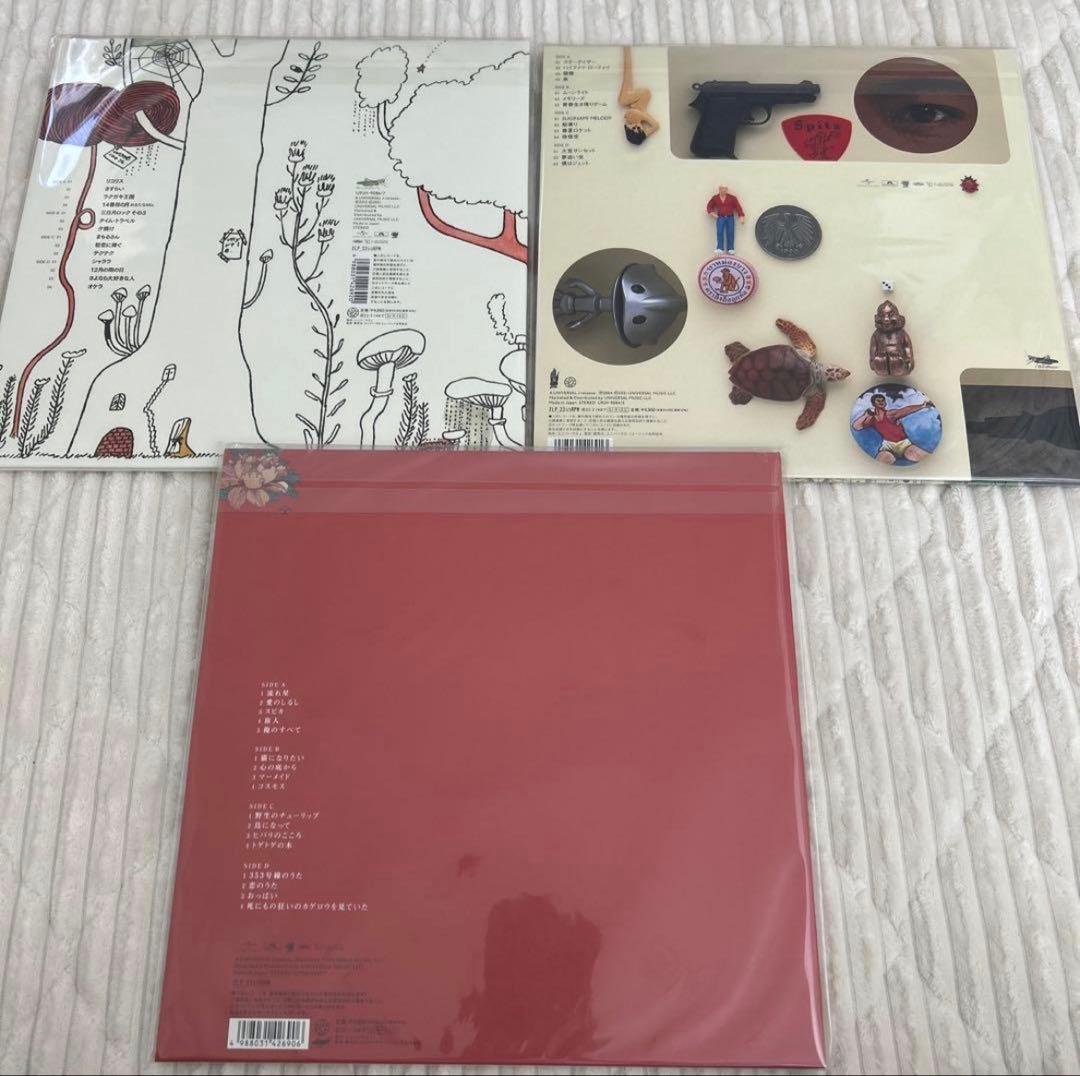 ★新品未使用★ スピッツ　レコード３枚セット　花鳥風月＋、おるたな、色色衣