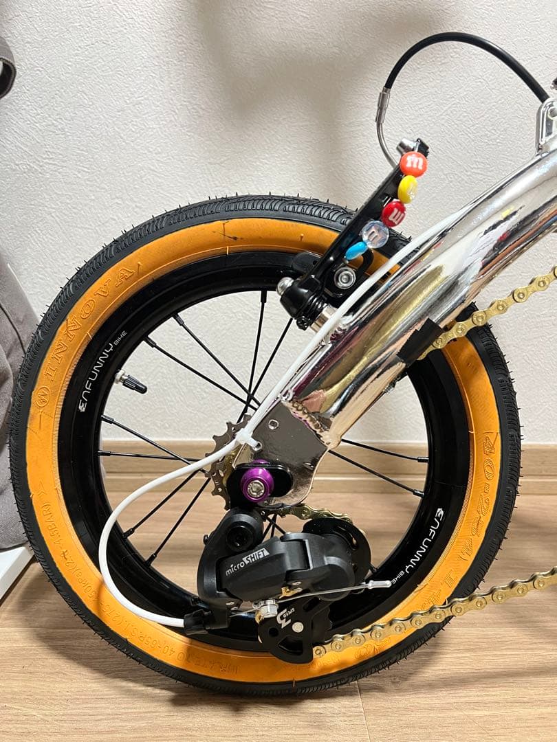 希少カスタム DAHON 折りたたみ自転車 3速 軽量 走行少