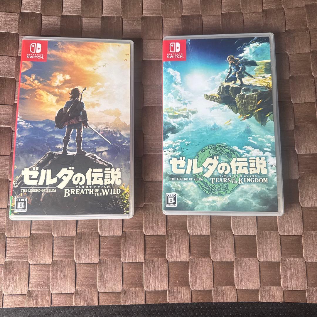ゼルダの伝説 ブレスオブザワイルド×ティアーズオブ ザ キングダム 二本セット