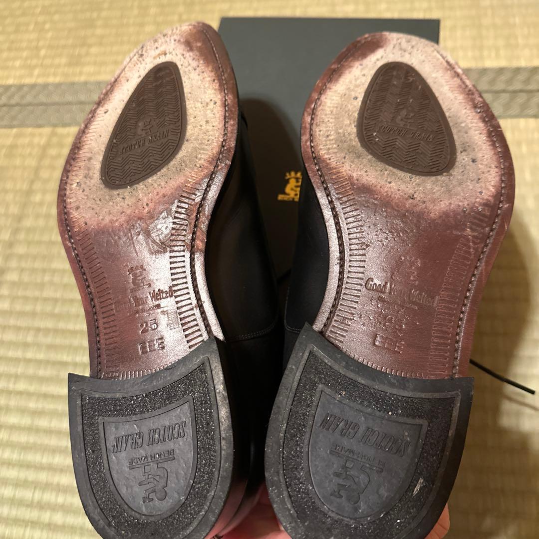 Scotch Grain ブラック 革靴