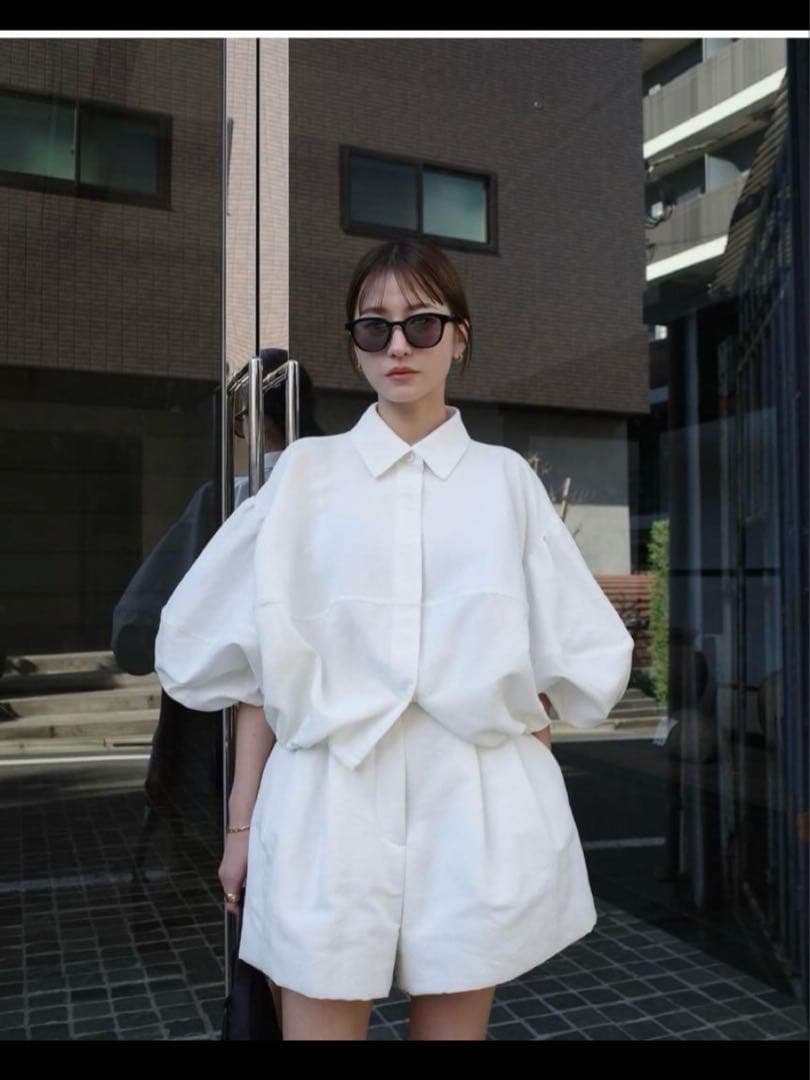 パンツ CLANE DAD SHORT PANTS