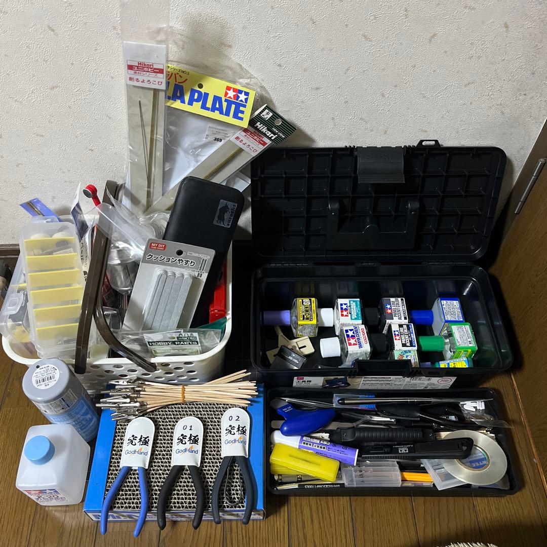 【引退整理】 プラモデル工具 まとめ売り セット