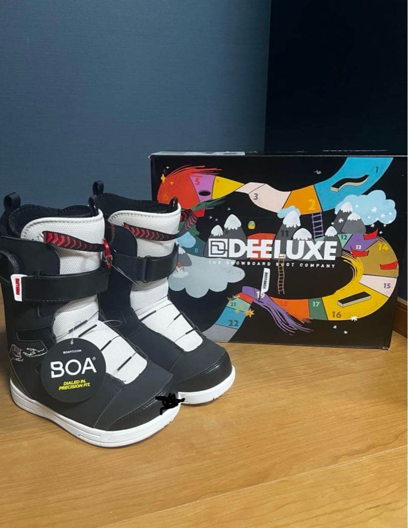 ディーラックス スノーボードブーツ キッズ 21.5 ROUGH DIAMOND