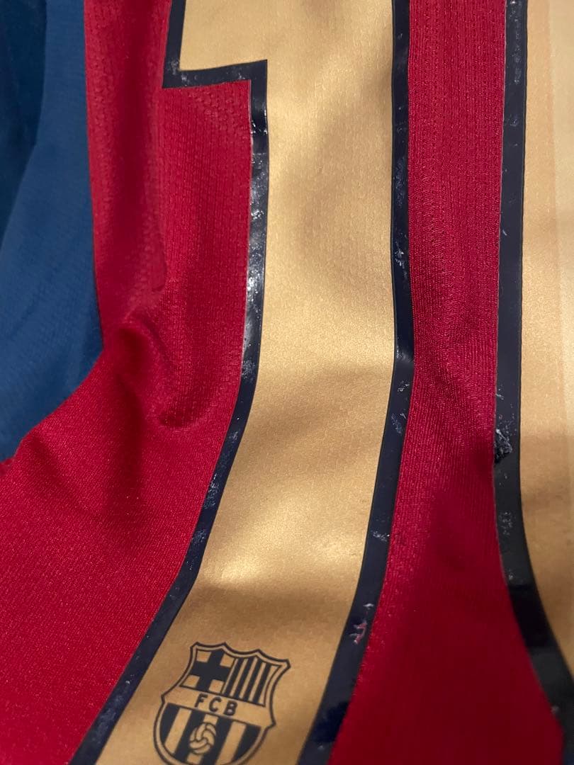 【新品(難あり)】バルセロナ 06/07 #10 ロナウジーニョ ユニフォーム