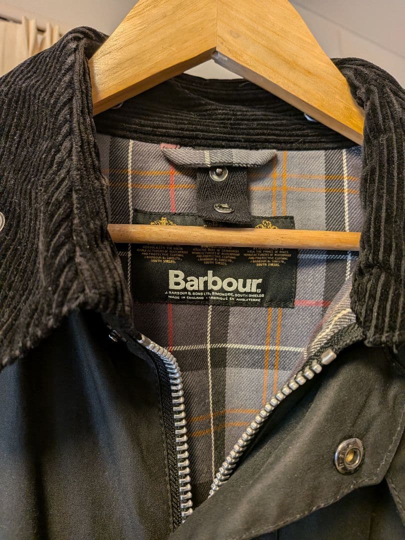Barbour BEDALE ブラック黒 　バブアービデイル　美品