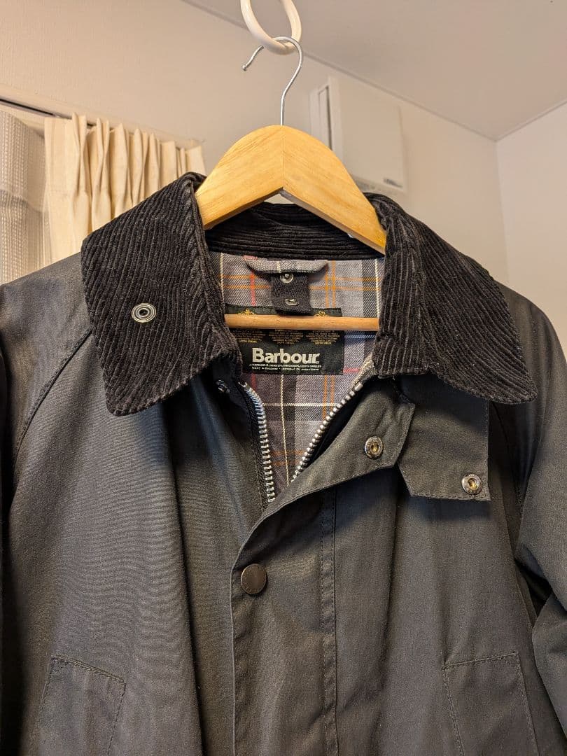 Barbour BEDALE ブラック黒 　バブアービデイル　美品