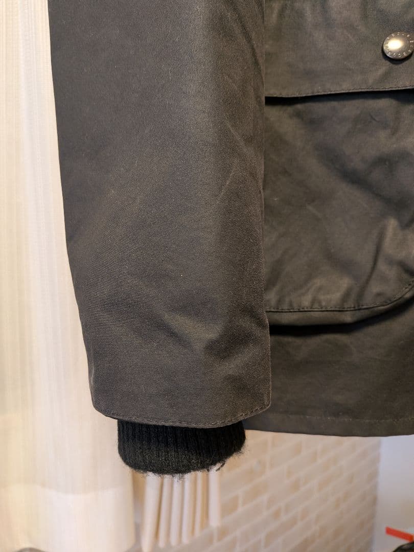 Barbour BEDALE ブラック黒 　バブアービデイル　美品