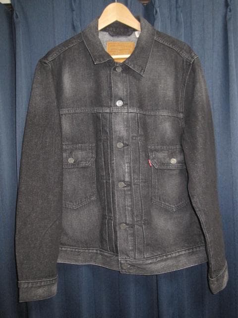 試着のみ Levi's(R) BIOTOP TYPE 2 TRUCKER BLK