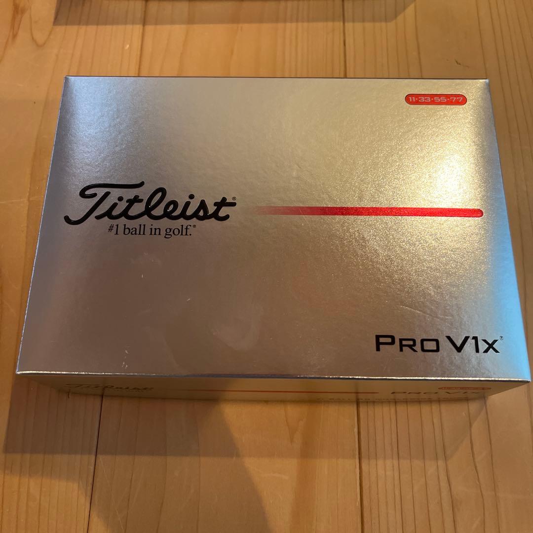 Titleist Pro V1x ゴルフボール 2箱セット　ダブルナンバー