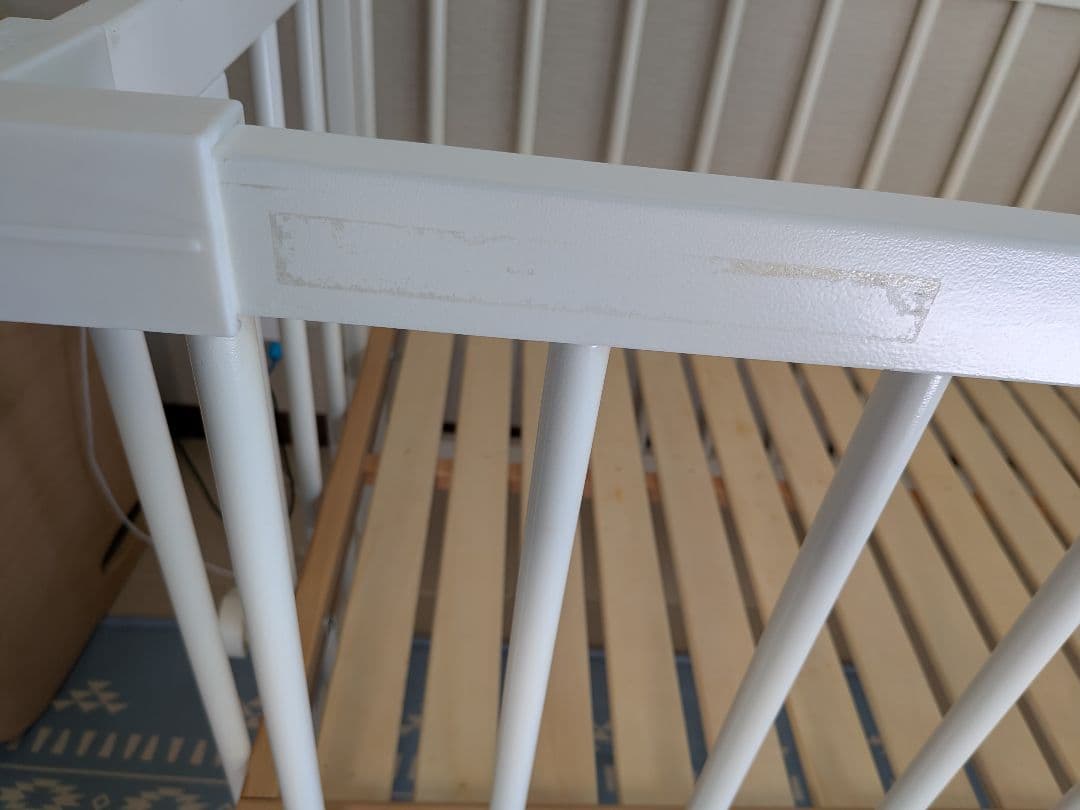 ファルスカ　ミニジョイントベッド　ベビーベッド　ホワイト