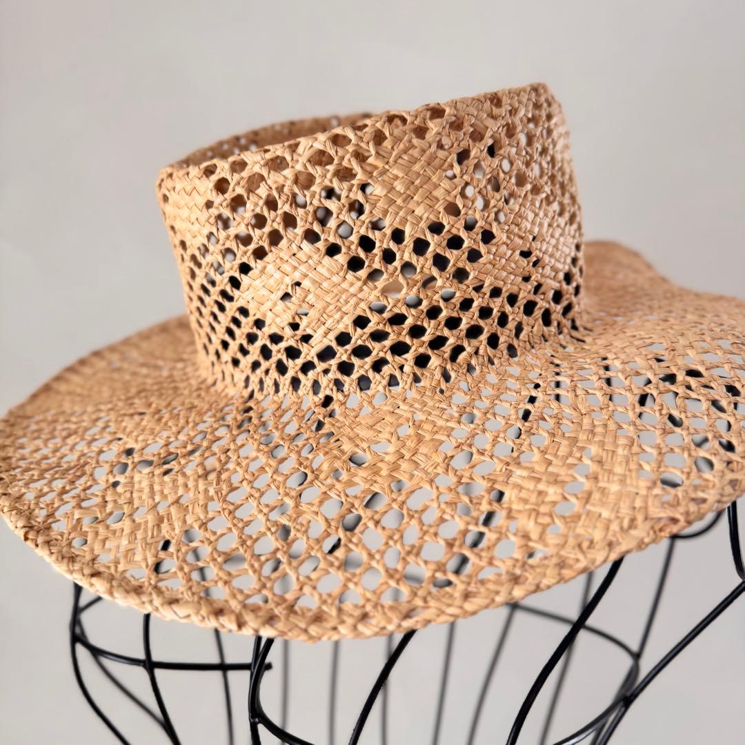 SLOBE IENA tocit スローブイエナ デッドストック ラフィアハット