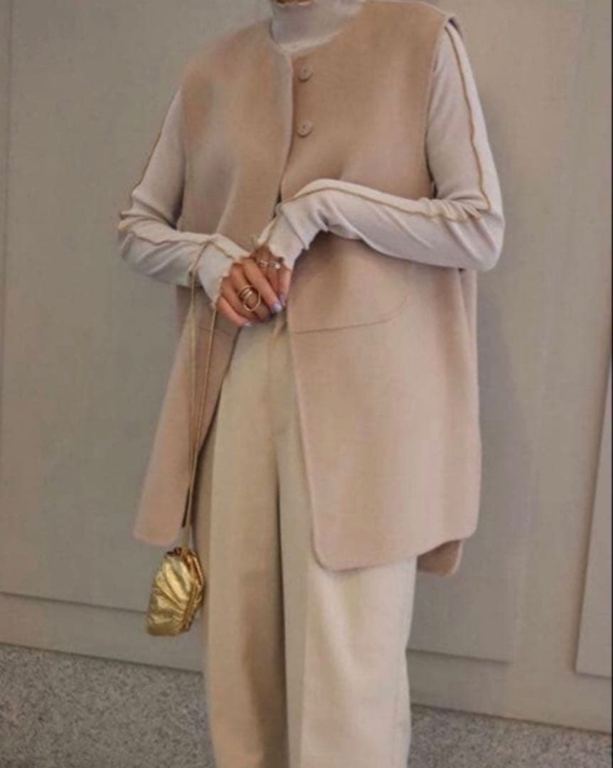 マチャットmachatt リバーウールベスト