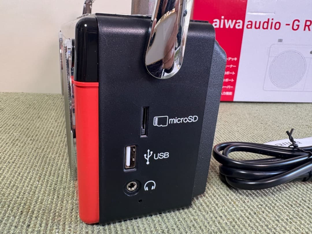 新品同様 カセットテープをデータ化する　アイワ aiwa G RCP2