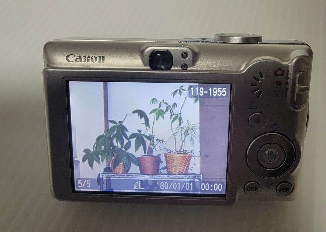 動作品！Canon IXY Digital 70