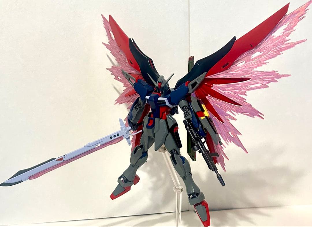 HGCEデスティニーガンダムspecii完成品 全塗装