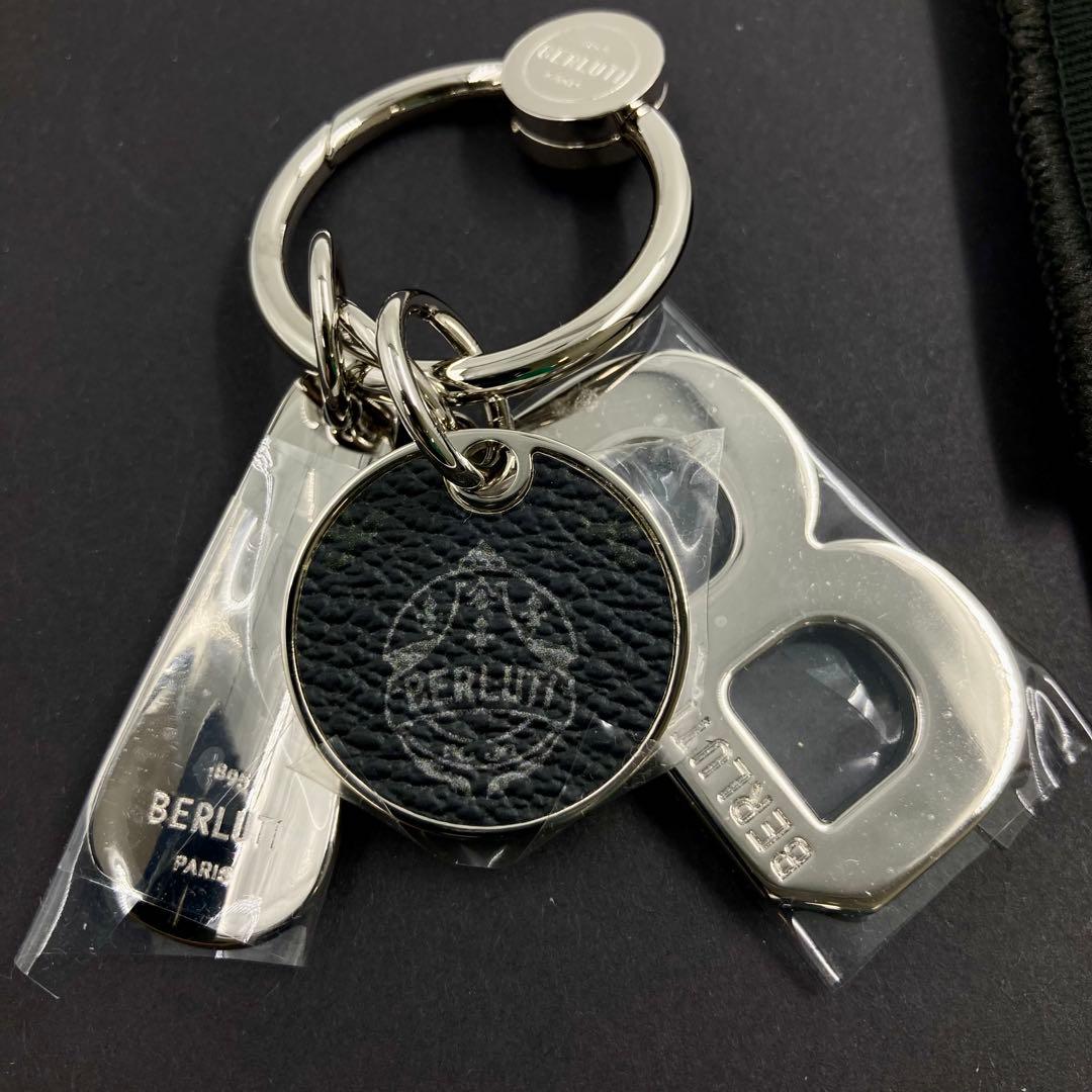 BERLUTI ベルルッティ 20AW シグネチャー B キーリング 未使用品