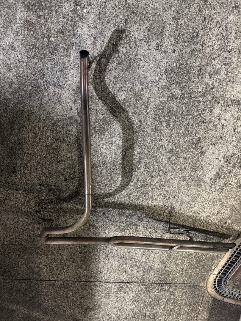 希少ワゴンR mh21s 中間ストレートマフラー差し込みタイプ