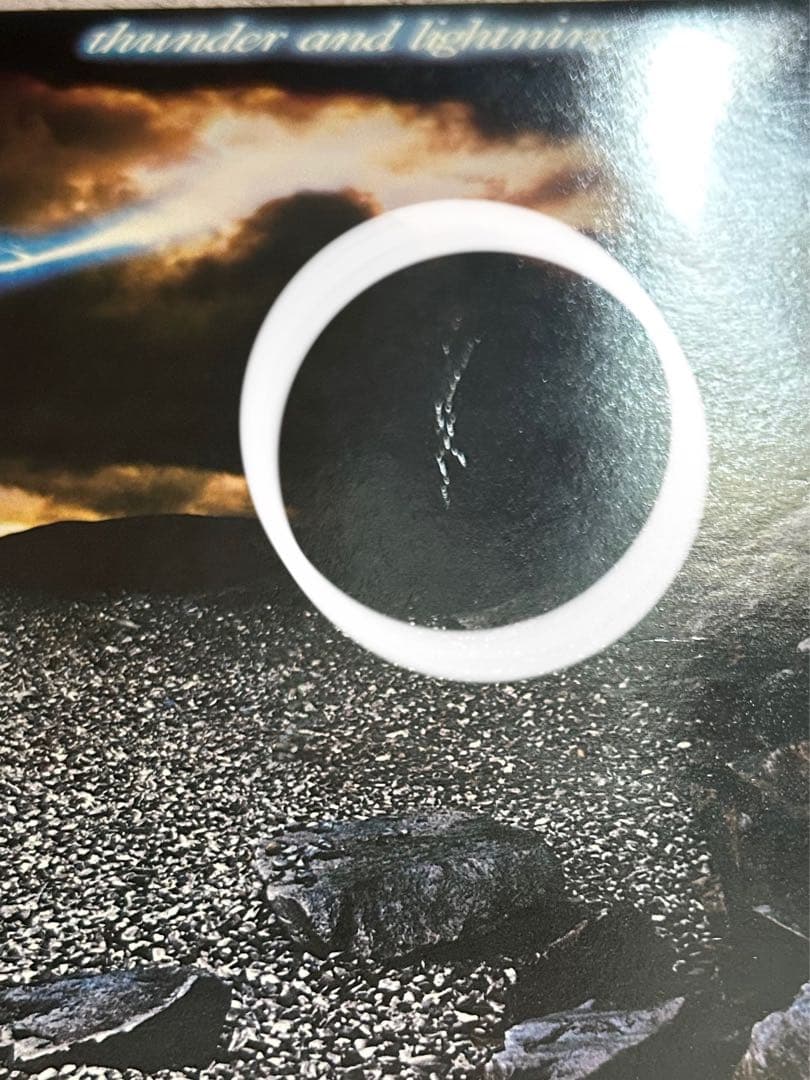 貴重Thin Lizzy Thunder & Lightning UK盤2LP