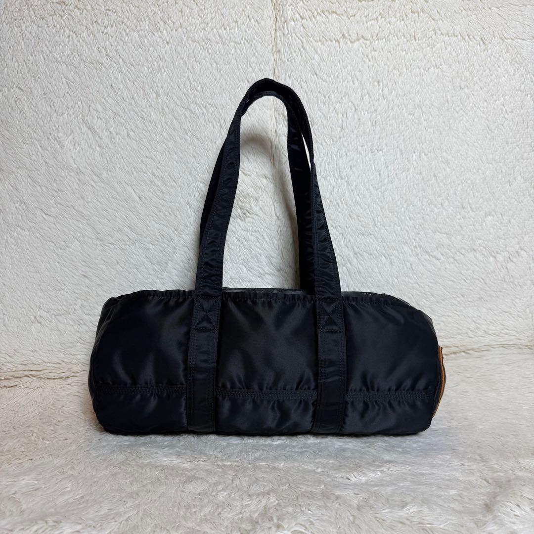 極上品　PORTER　ポーター　タンカー　ミニボストンバッグ　Lサイズ　ブラック