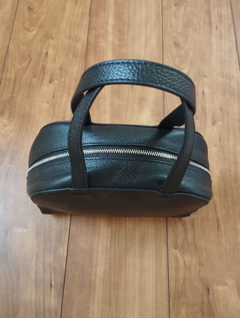 北欧、暮らしの道具店　レザー　ミニハンドバッグ　ボストン