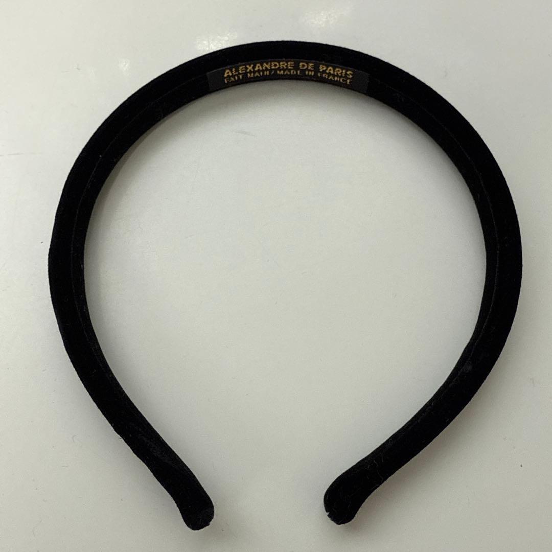 アレクサンドルドゥパリ　ベロア　カチューシャ