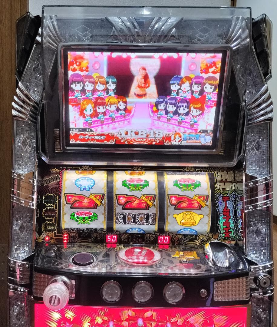 【パチスロ実機】京楽★『初代』ぱちスロ AKB48【不要機付】