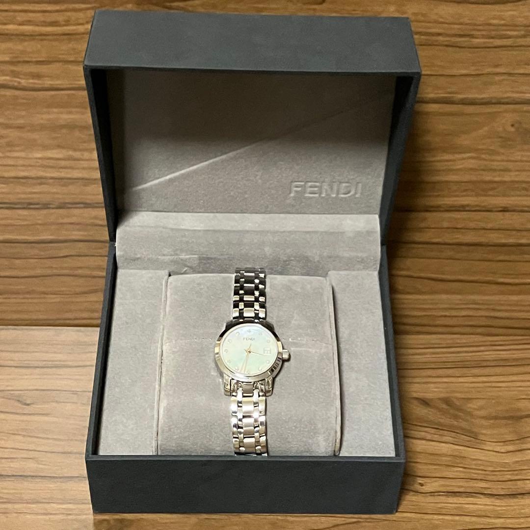 FENDI 腕時計 レディース 電池交換済 稼働確認済 アナログ時計 ステンレス