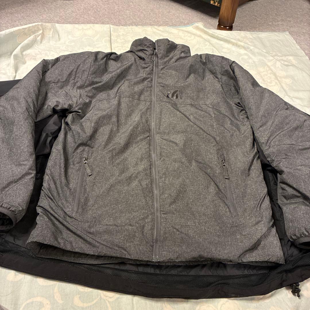 MILLET スキースノボウェア 上下セット ブラック 上 M、下 L