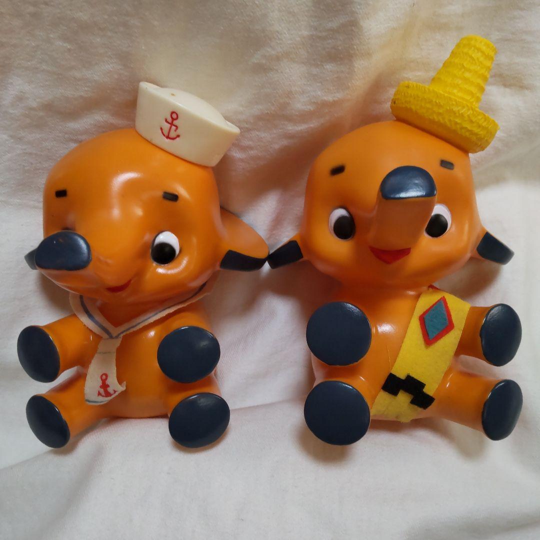 マサ　佐藤製薬　サトちゃん　ビンテージ　　ソフビ　水兵さん＆メキシカン