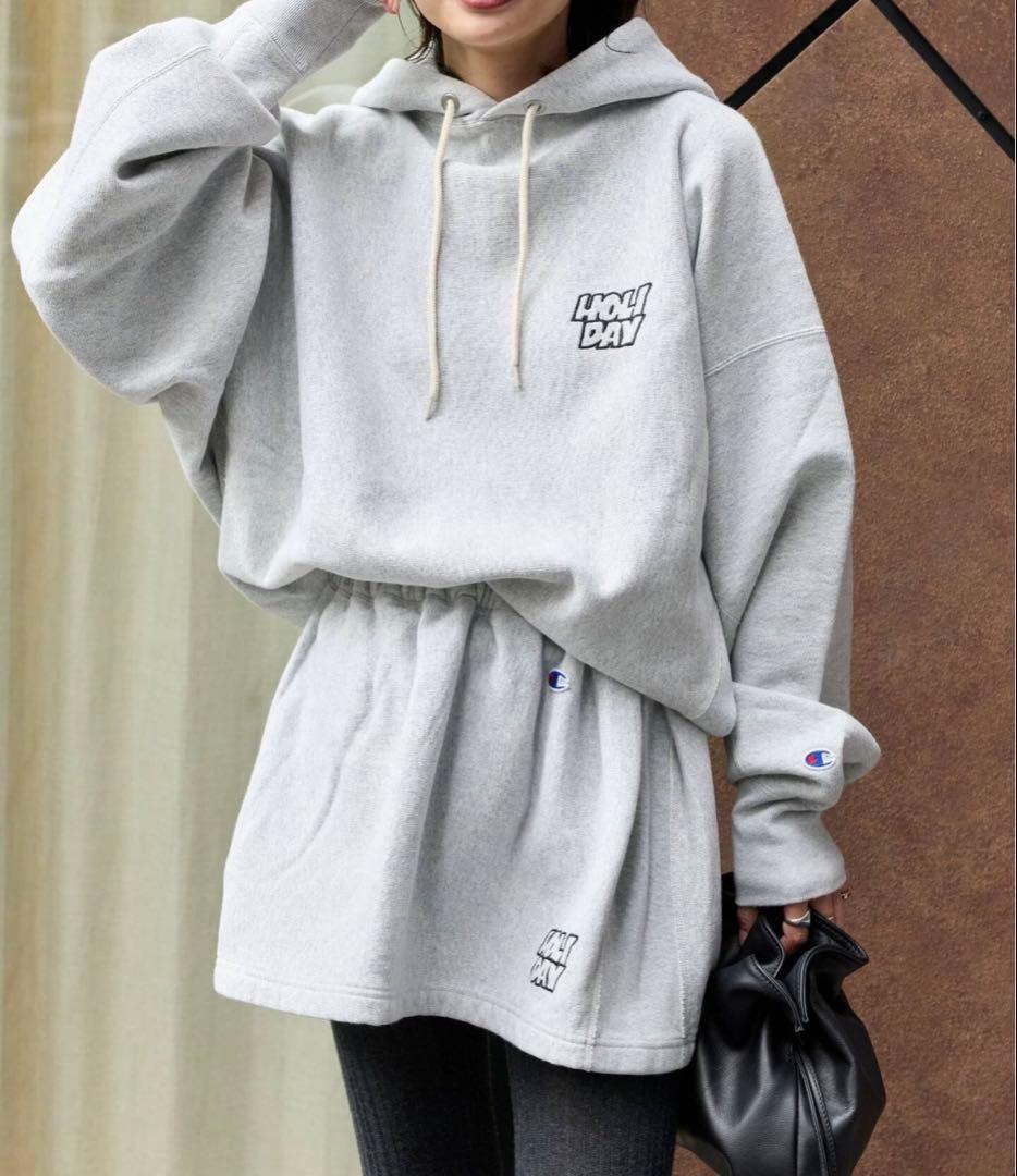 holiday ジャーナルスタンダードChampion スカートフーディーセット