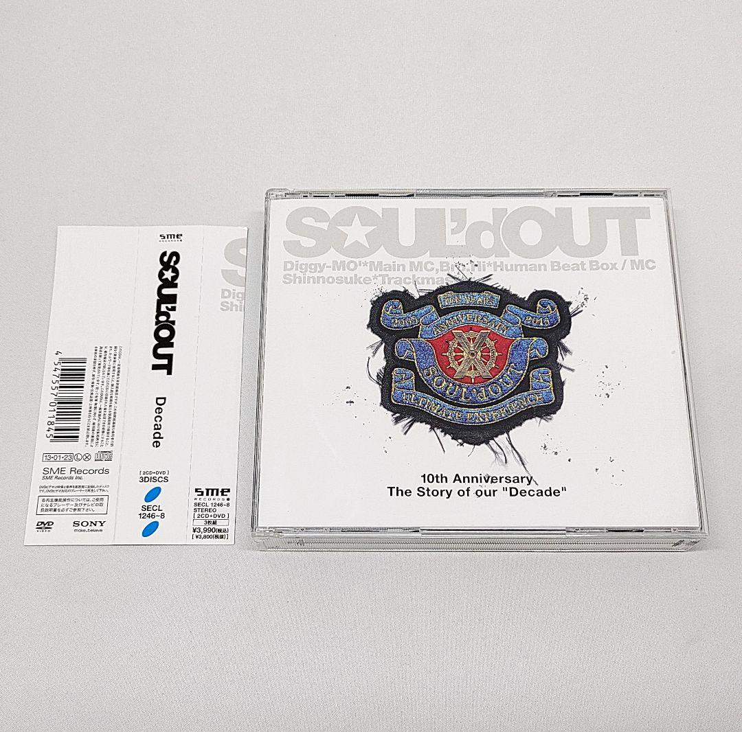 邦楽 SOUL'd OUT Decade CD DVD