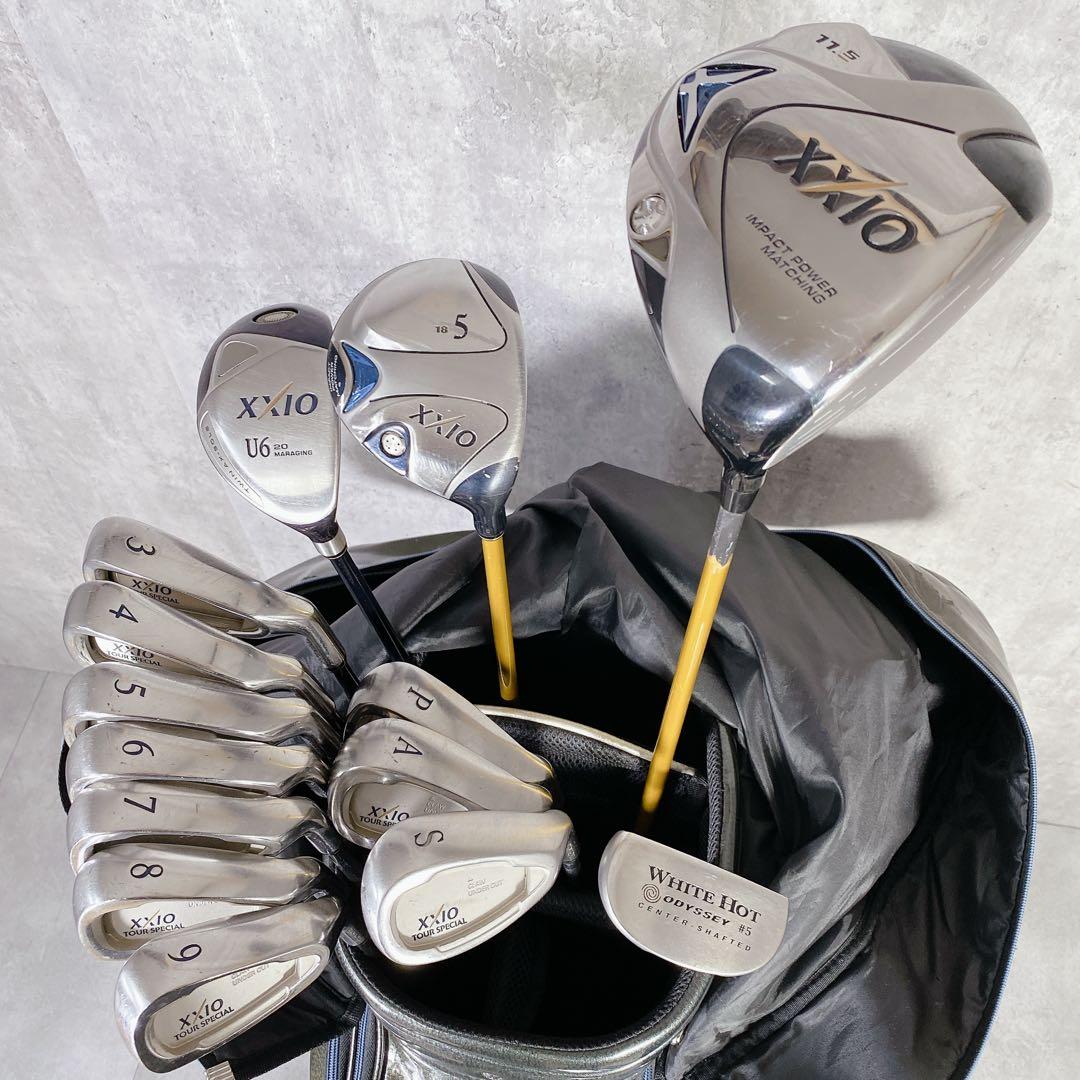 V955 ゼクシオ ゴルフクラブ メンズ フルセット 初心者 ビギナー 練習