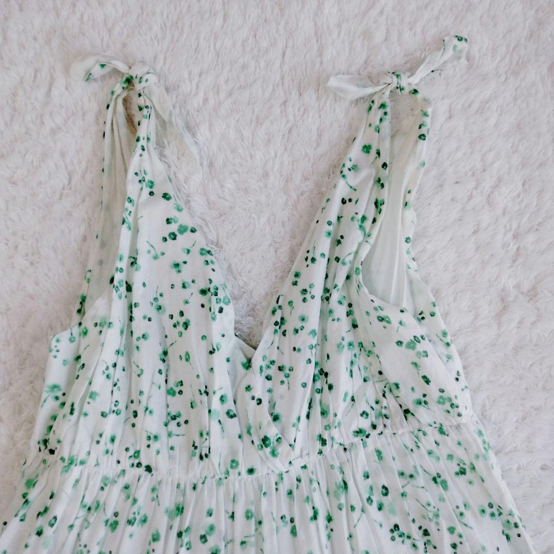 マーレット　洗える　ワンピース　総柄　ティアード 花柄