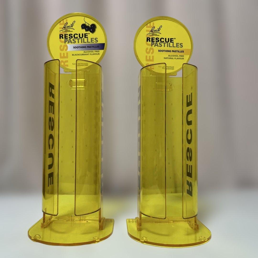 新品　レスキューパステルのディスプレイ