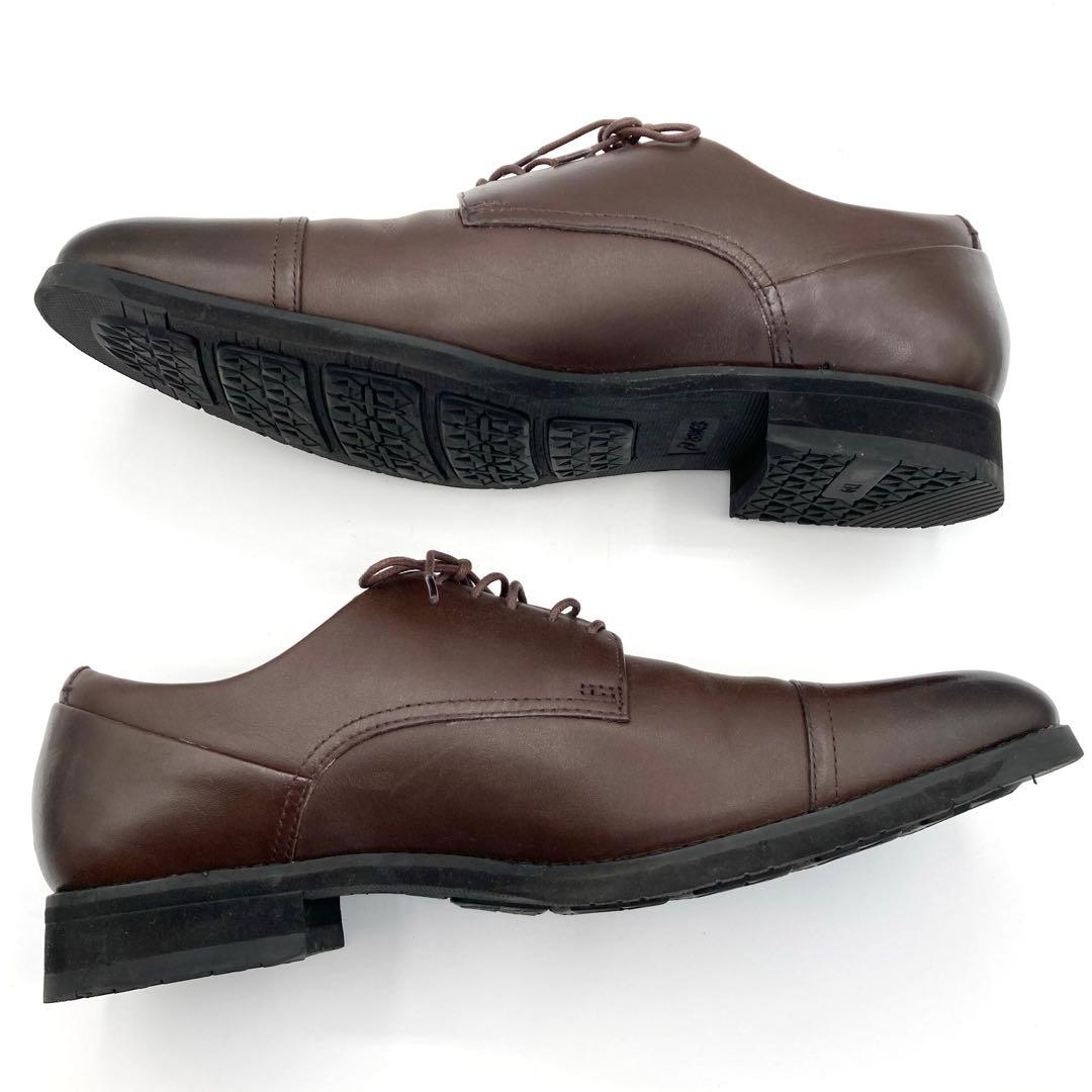 【美品】アシックス　ランウォーク　ビジネスシューズ　ストレートチップ　27cm