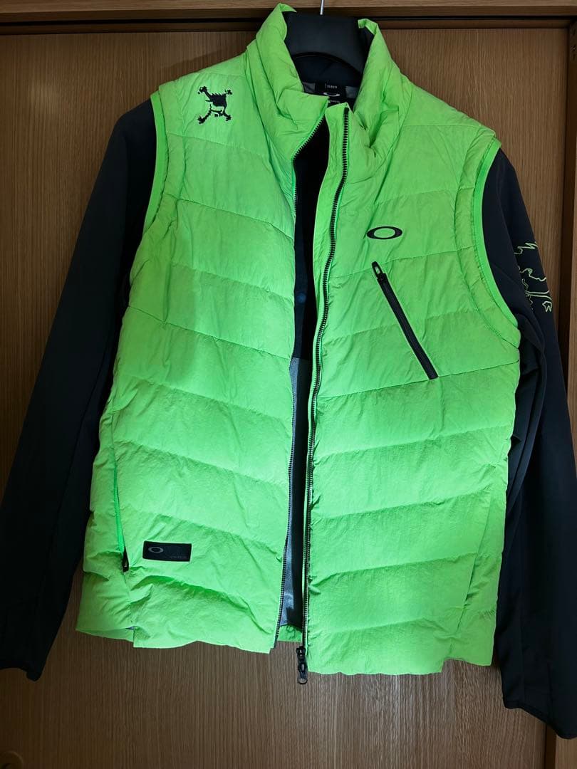 オークリー　L 2way ゴルフウェア　ダウンベスト