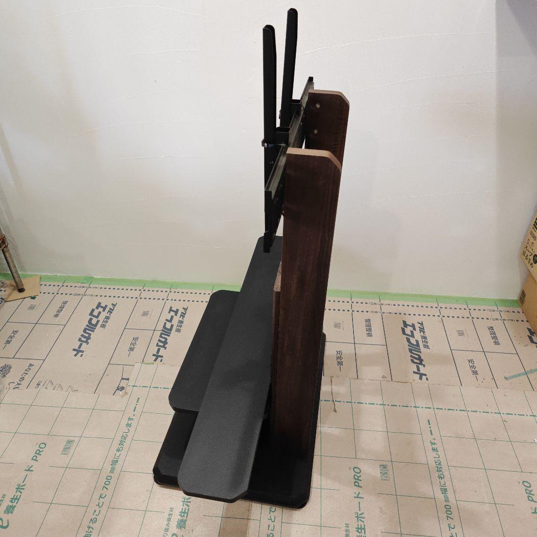 朝日木材加工　 壁寄せテレビスタンド WS-C690-DB