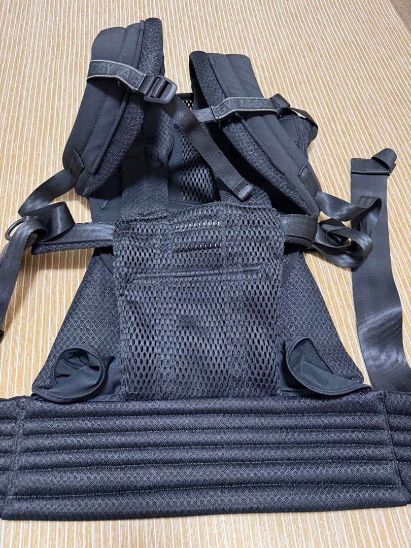 エアバギー ブラック 抱っこ紐 メッシュ