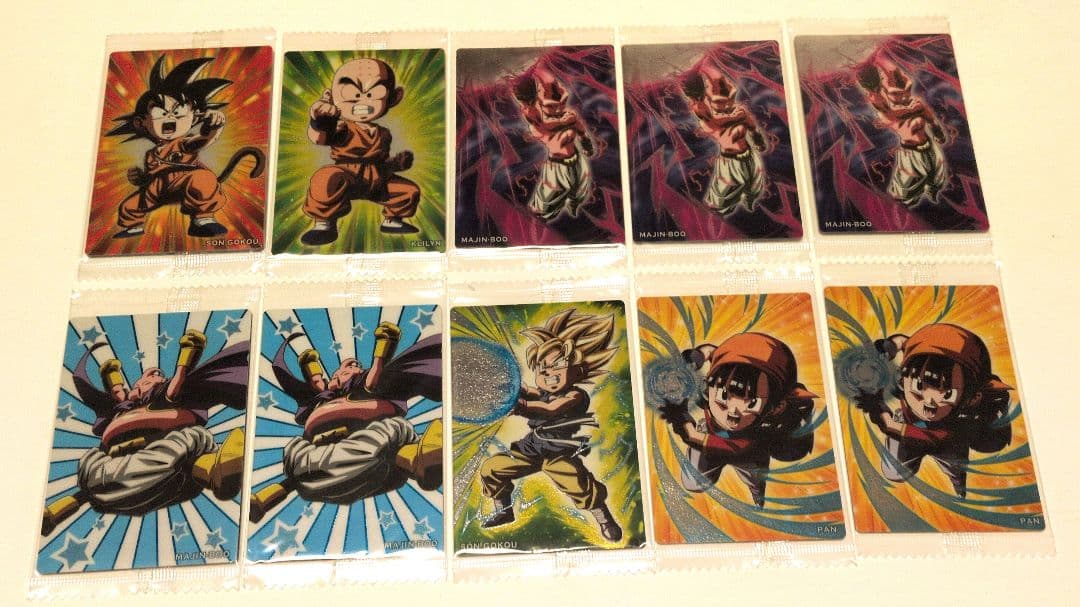 ドラゴンボールカードウエハース UNLIMITED 19枚+おまけ2枚付き