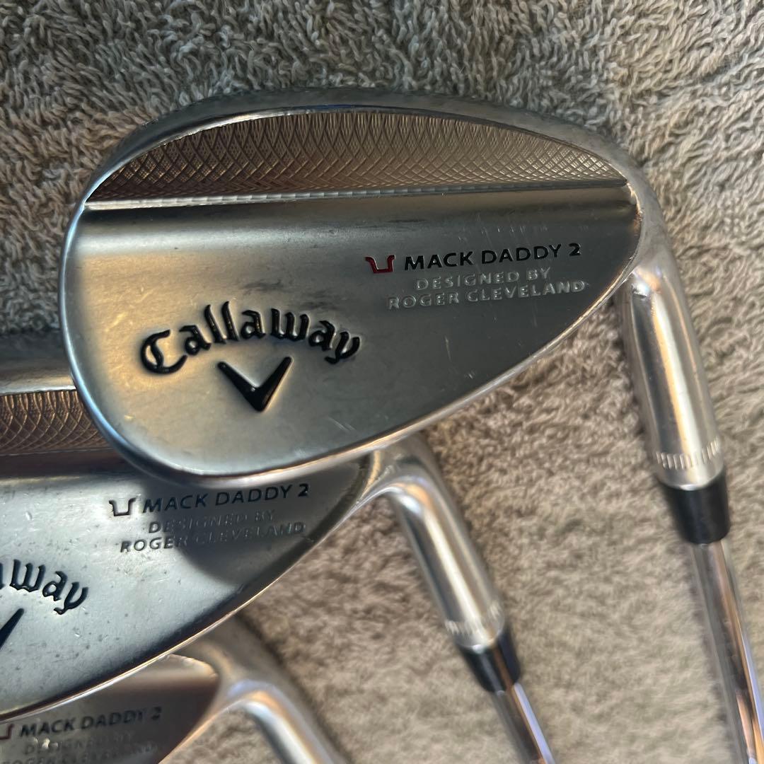 Callaway Mack Daddy 2 ウェッジ 3本セット
