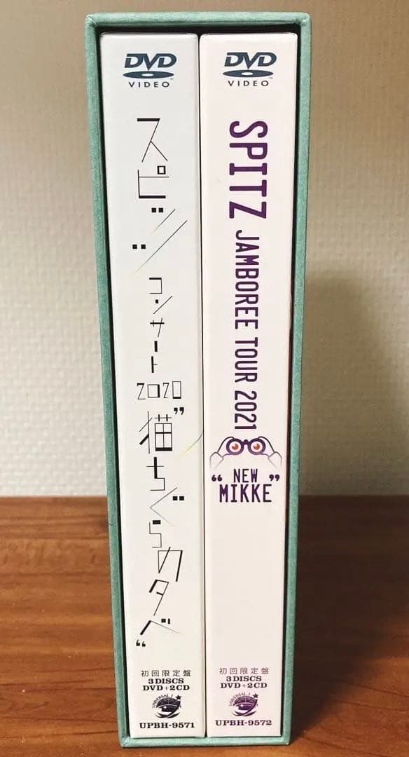 スピッツ 猫ちぐらの夕べ & NEW MIKKE 初回限定盤 DVD＋2CD