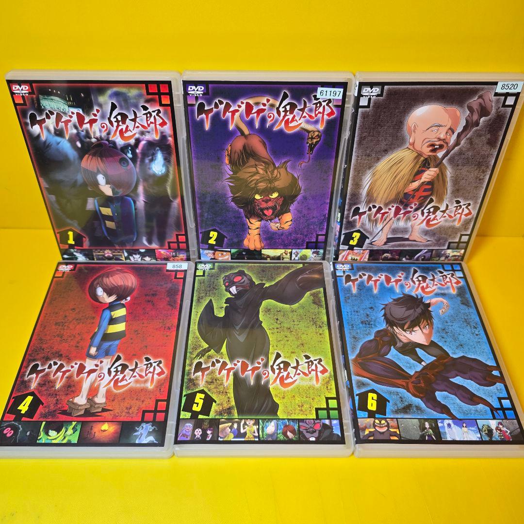 新品ケース交換済　ゲゲゲの鬼太郎 2018、2019TVシリーズ DVD全35巻