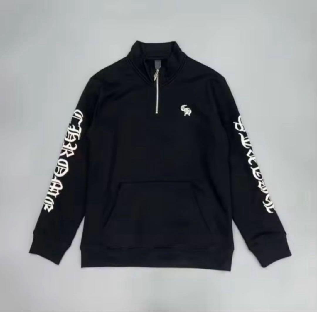 クロムハーツハーフジップ　chromeheartsハーフジップMサイズ