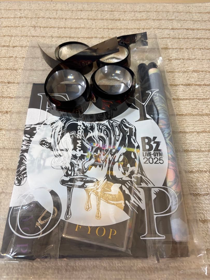 B'z Live Gym 2025 FYOP プレミアム席専用 オリジナルグッズ