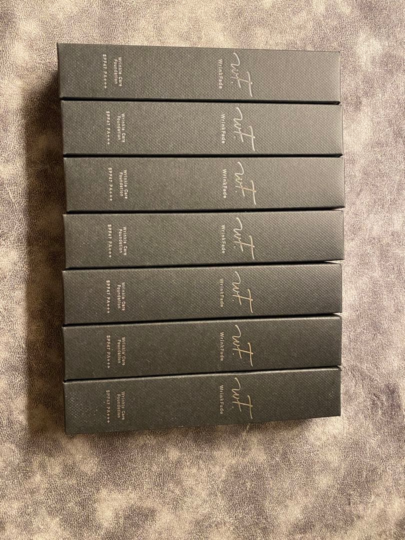 ♡！薬用リンクルカバーファンデーション　ナチュラルベージュ 7本セット