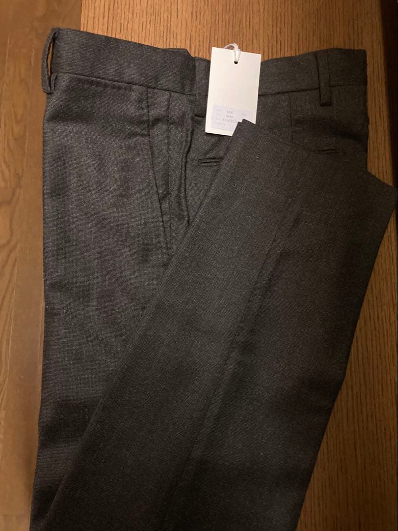 新品未使用品　44サイズ　PT01　スラックス メンズ　ダークブラウン色