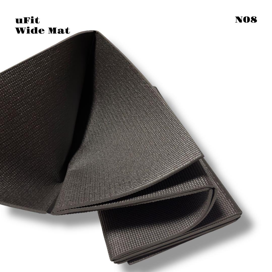 人気品！ uFit Wide Mat ユーフィット ワイド マット ブラック 黒
